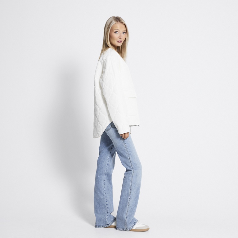Quilted jacket "Ottilia" Ivory